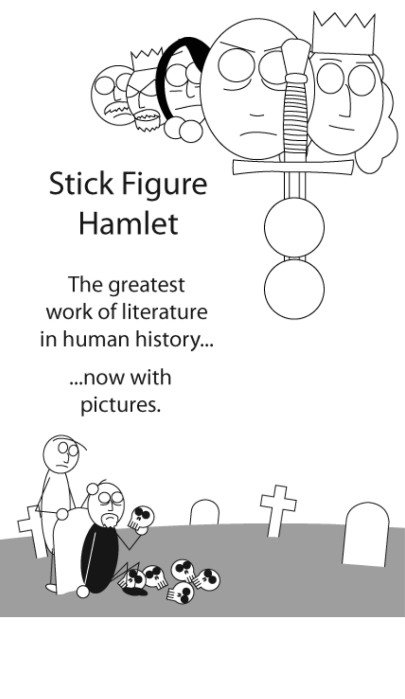 Stick Figure Hamlet