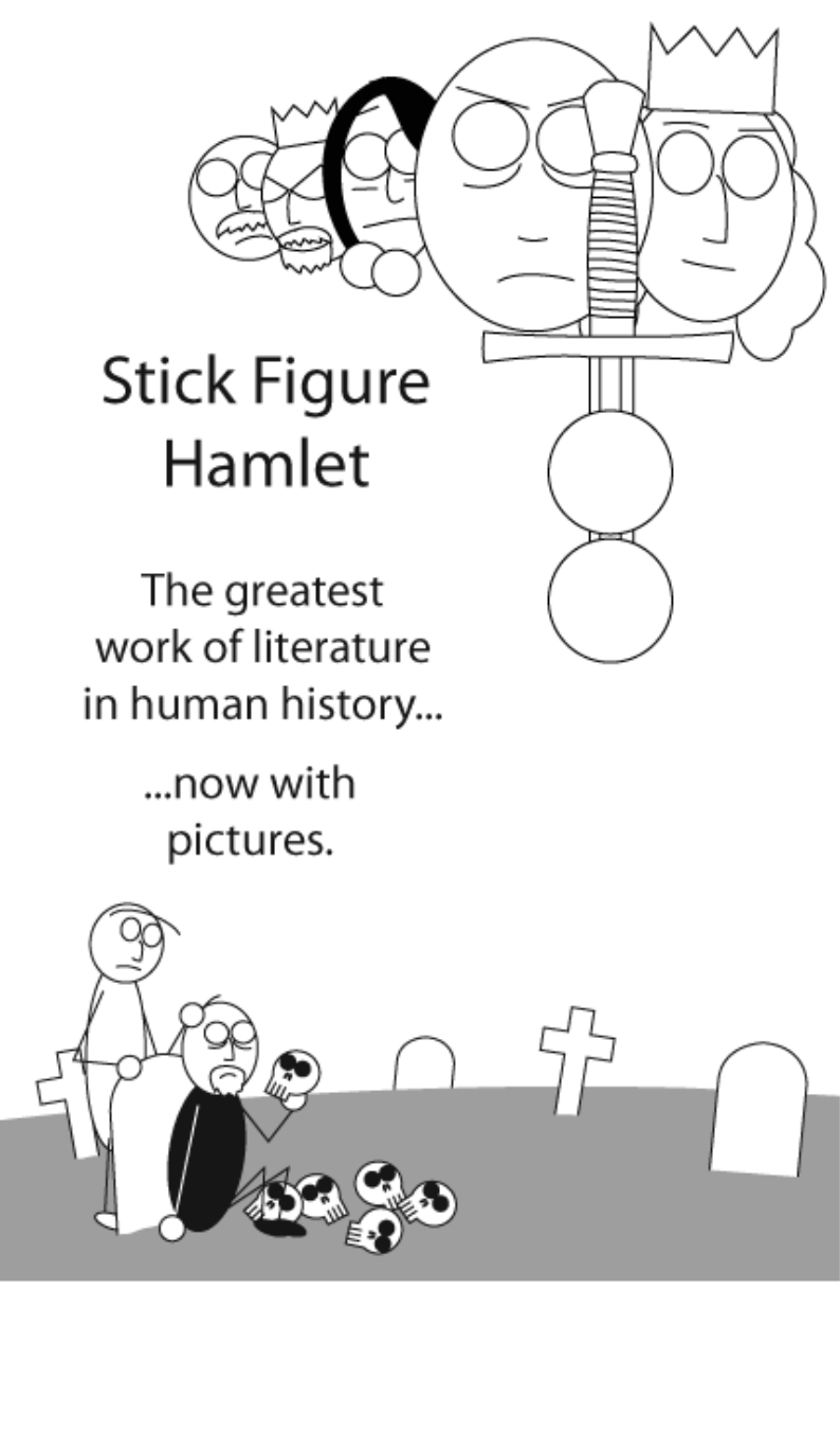 Stick Figure Hamlet