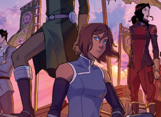 EXCLUSIVE: Dark Horse gives THE LEGEND OF KORRA: RUINS OF THE EMPIRE the Library Edition treatment