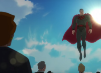 The cast of SUPERMAN: RED SON on Soviet Superman