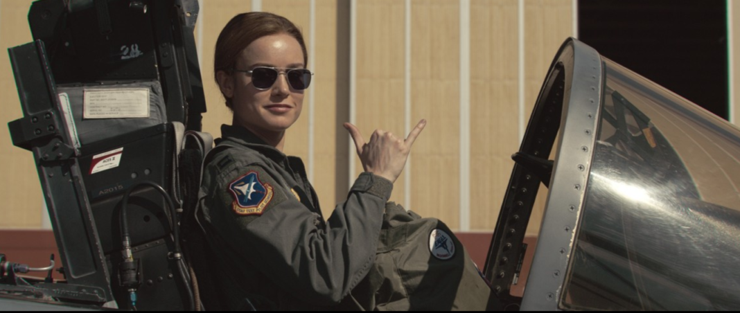 captainmarvel Brie Larson as Carol Danvers in Captain Marvel