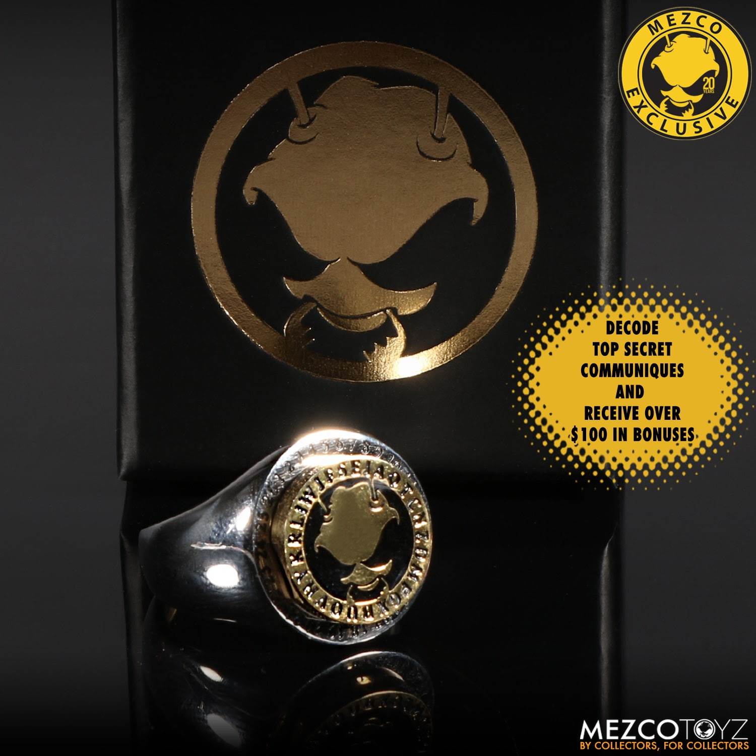 Mezco Secret Decoder Ring from Toy Fair 2020