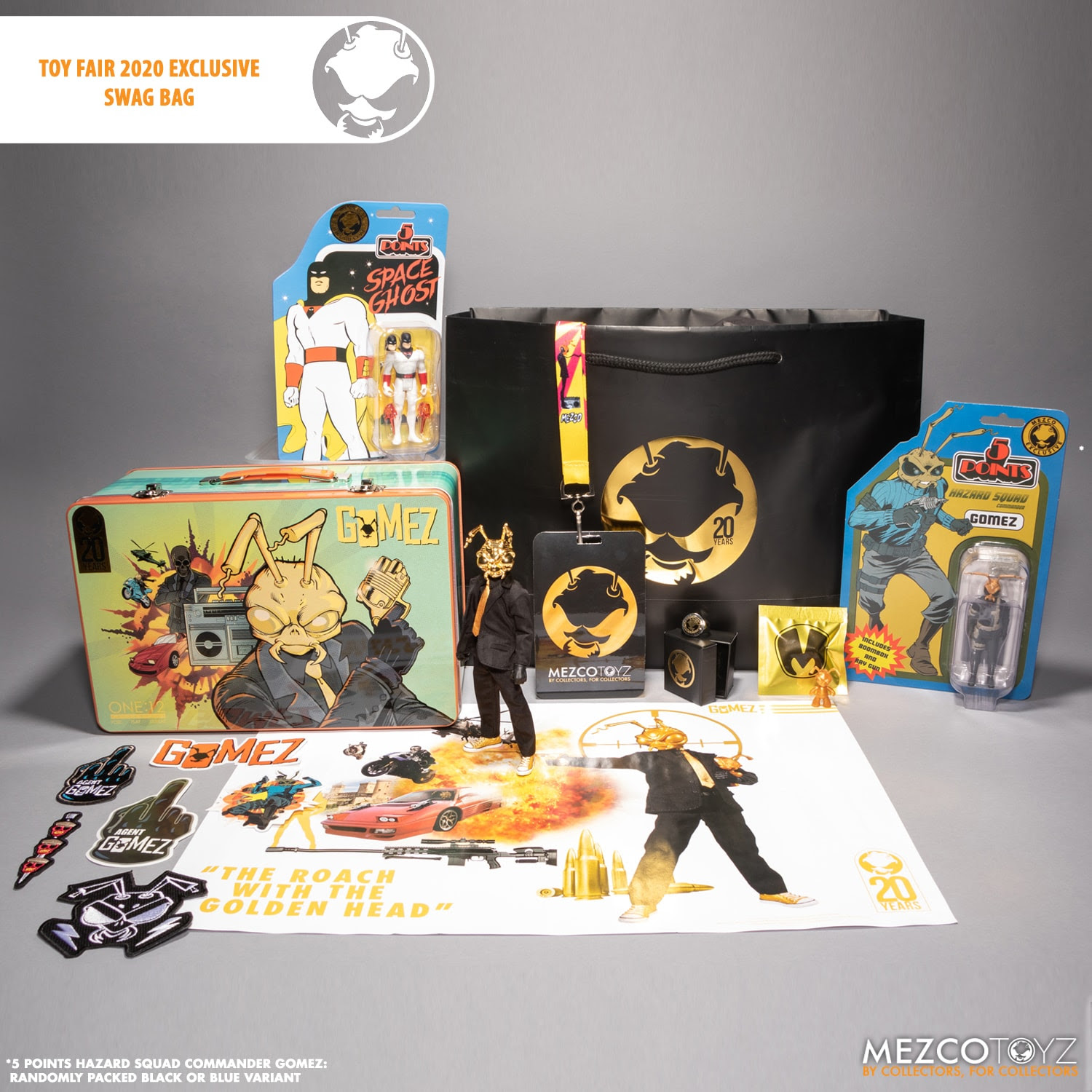 Mezco Toy Fair Swag Bag 2020