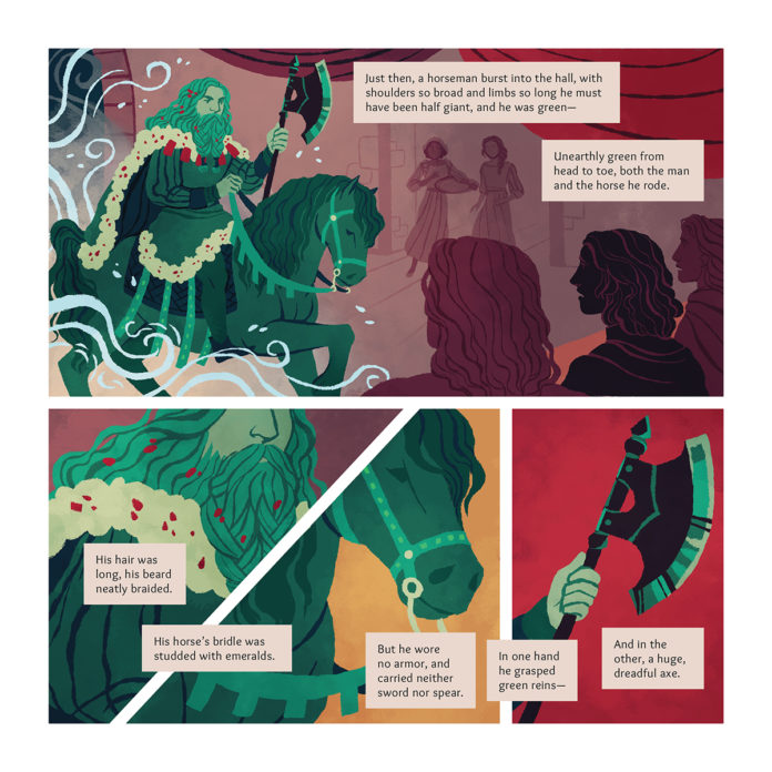 A Year of Free Comics: Emily Cheeseman's GAWAIN AND THE GREEN KNIGHT is ...