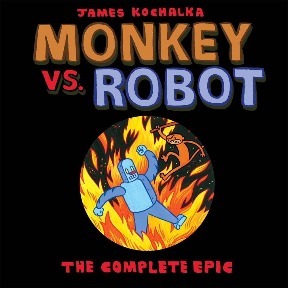 Monkey vs Robot Cover