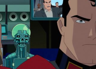 Superman, Wonder Woman, & Brainiac debate politics in SUPERMAN: RED SON clip Superman Red Son Clip