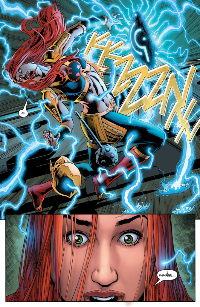 Shayera zapped
