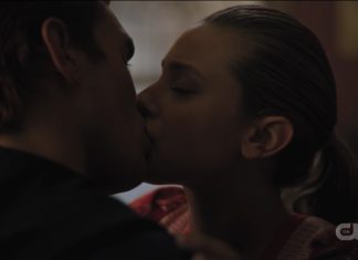 RECAP: Riverdale S4E15 – Chapter 72 – To Die For Archie kisses Betty in the music room of Riverdale High