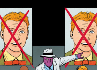 How funny happens: Check out this JIMMY OLSEN process art Jimmy Olsen