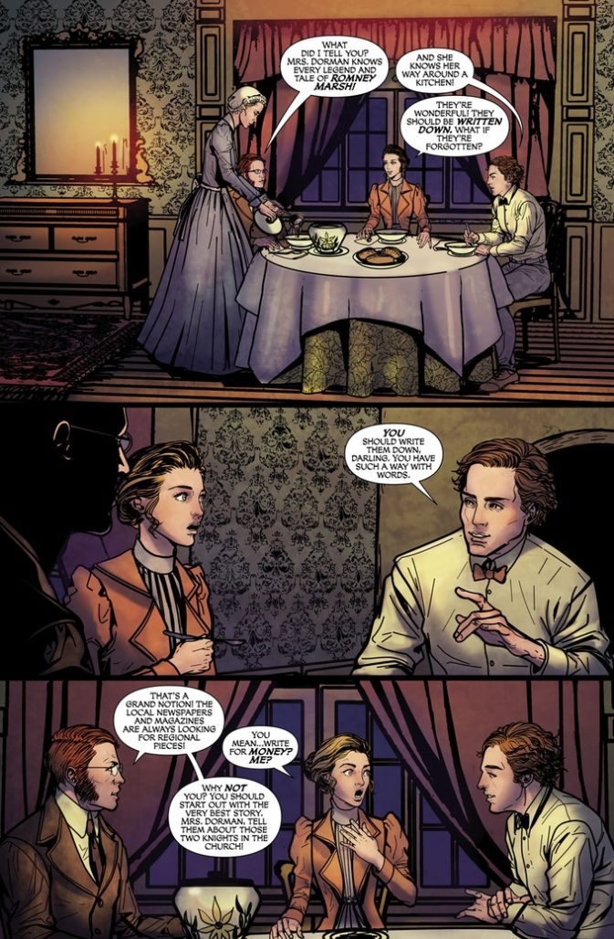 From MARY SHELLEY PRESENTS #2; Art by Amelia Woo