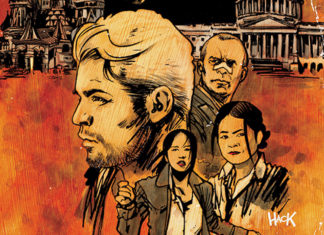 Former spies are reading new comic, RED ATLANTIS Red Atlantis