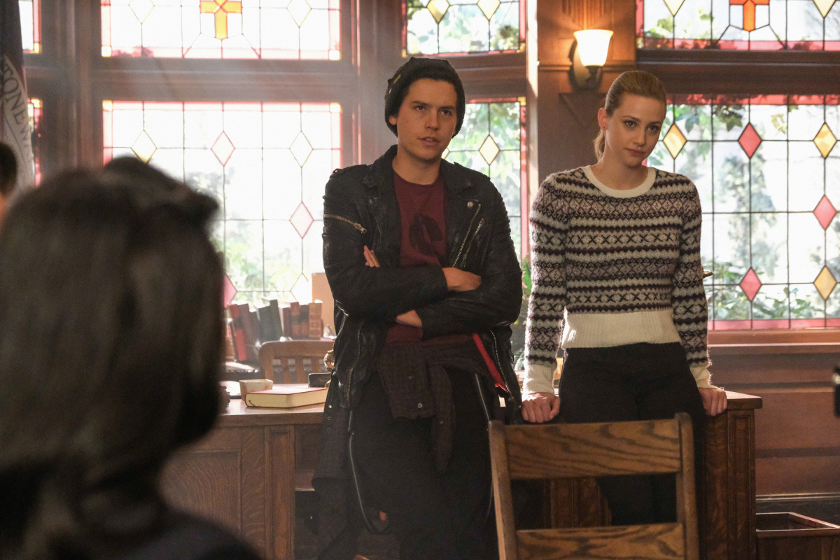 Betty and Jughead confront the Stonewall prep kids on Riverdale
