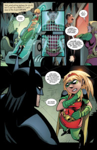 Page three of Amy Wolfram and Damian Scott's Robin story