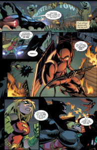 Page four of Amy Wolfram and Damian Scott's Robin story