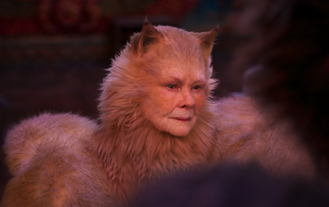 Dame Judi Dench herself in Cats