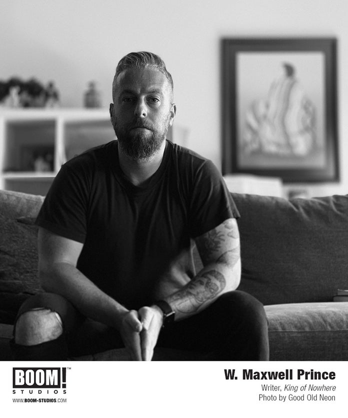 W Maxwell Prince interview author photo