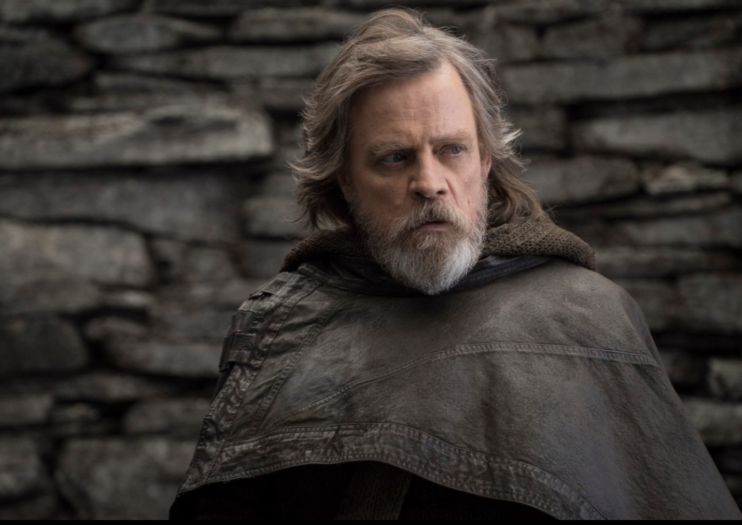 Luke Skywalker (Mark Hamill) in The Last Jedi