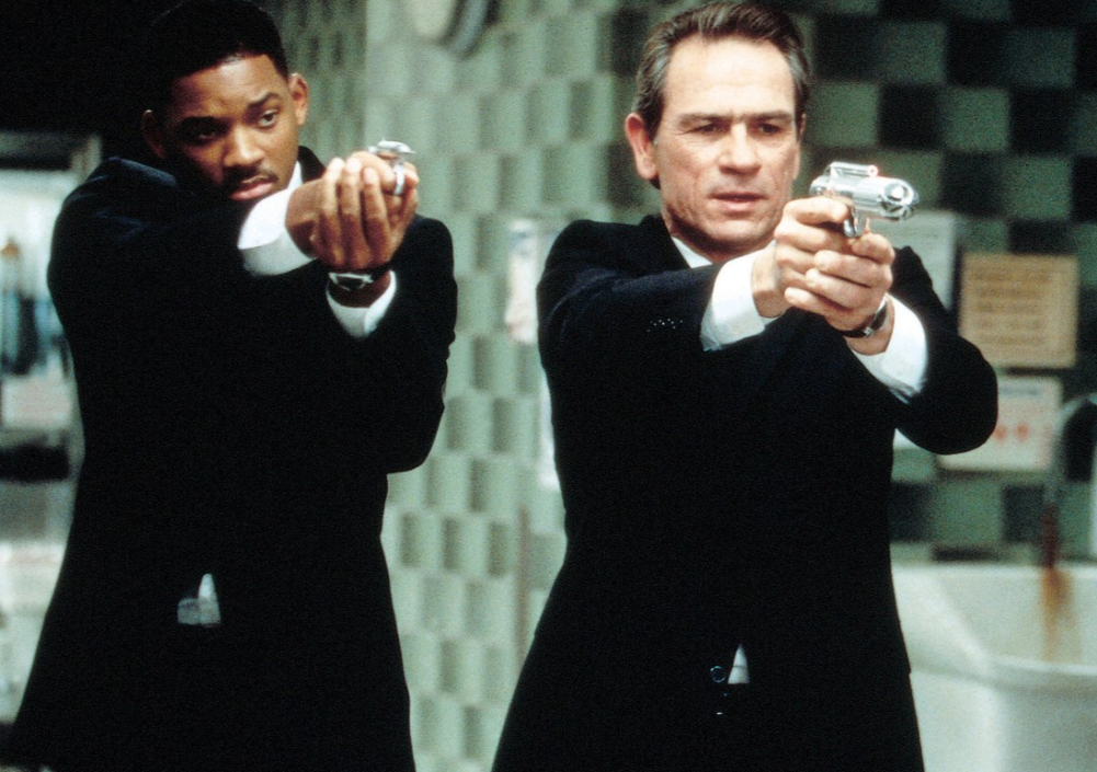 Will Smith and Tommy Lee Jones in the Men in Black film series