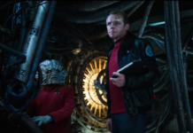 Current STAR TREK films might be in trouble, Scotty says Simon Pegg and friend in Star Trek Beyond