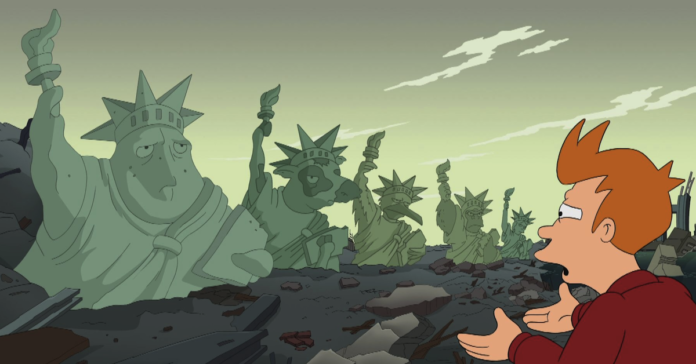 The cows ruined their civilization...