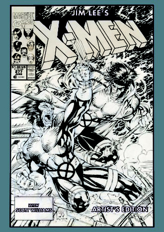 Jim Lee X-Men Artist's Edition Cover