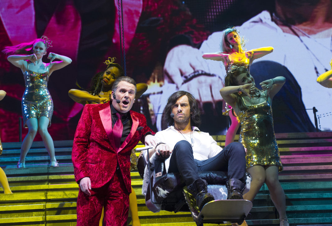 Chris Moyles and Ben Forster in Jesus Christ Superstar