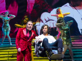Chris Moyles and Ben Forster in Jesus Christ Superstar