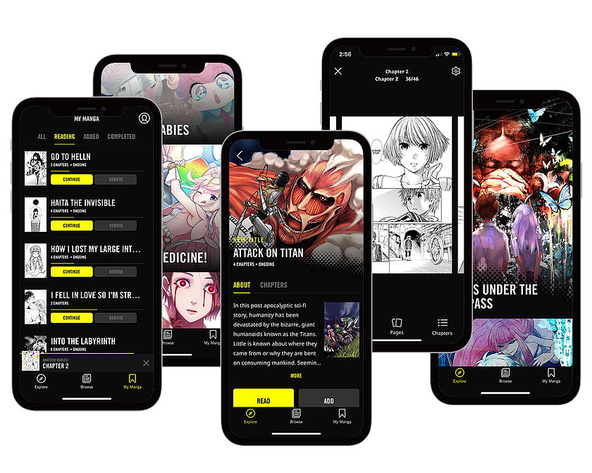 Mangamo collage manga app