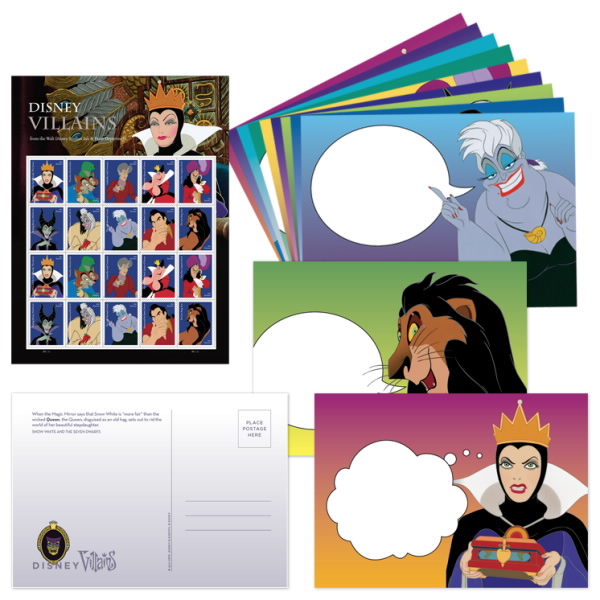 USPS Disney villains