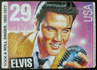 US Postal Service Elvis postcard puzzle