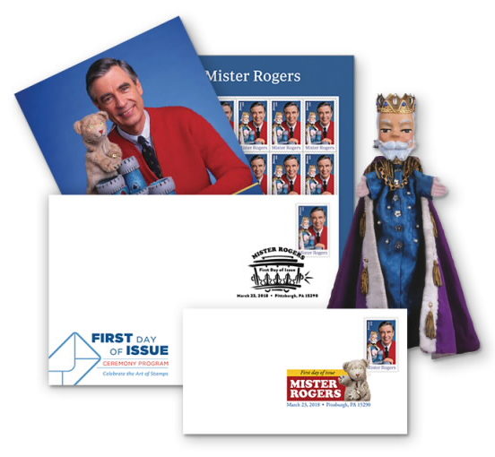 USPS Mister Rogers first day