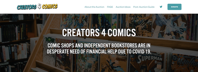 comics community covid-19 creators4comics