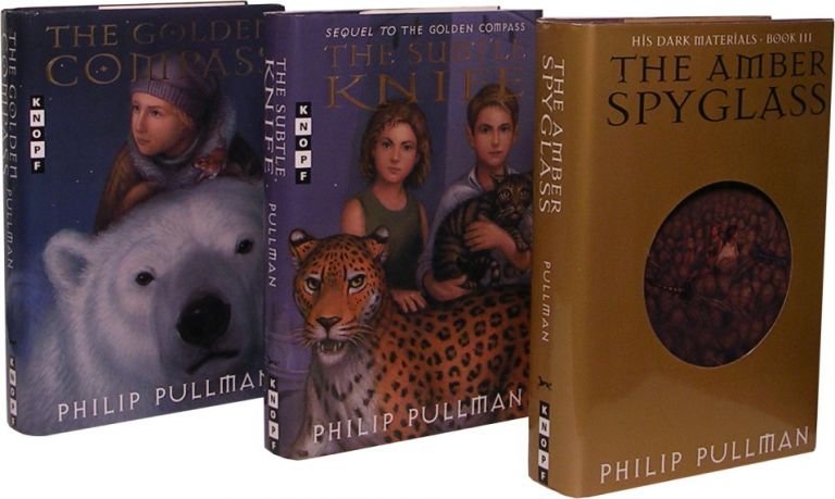 Covers of His Dark Materials series