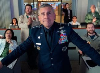 Studio Coffee Run 4/9/20: SPACE FORCE casts a FRIENDS star and nabs a launch date space force friends