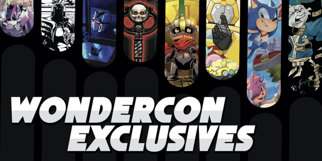 idw wondercon exclusives