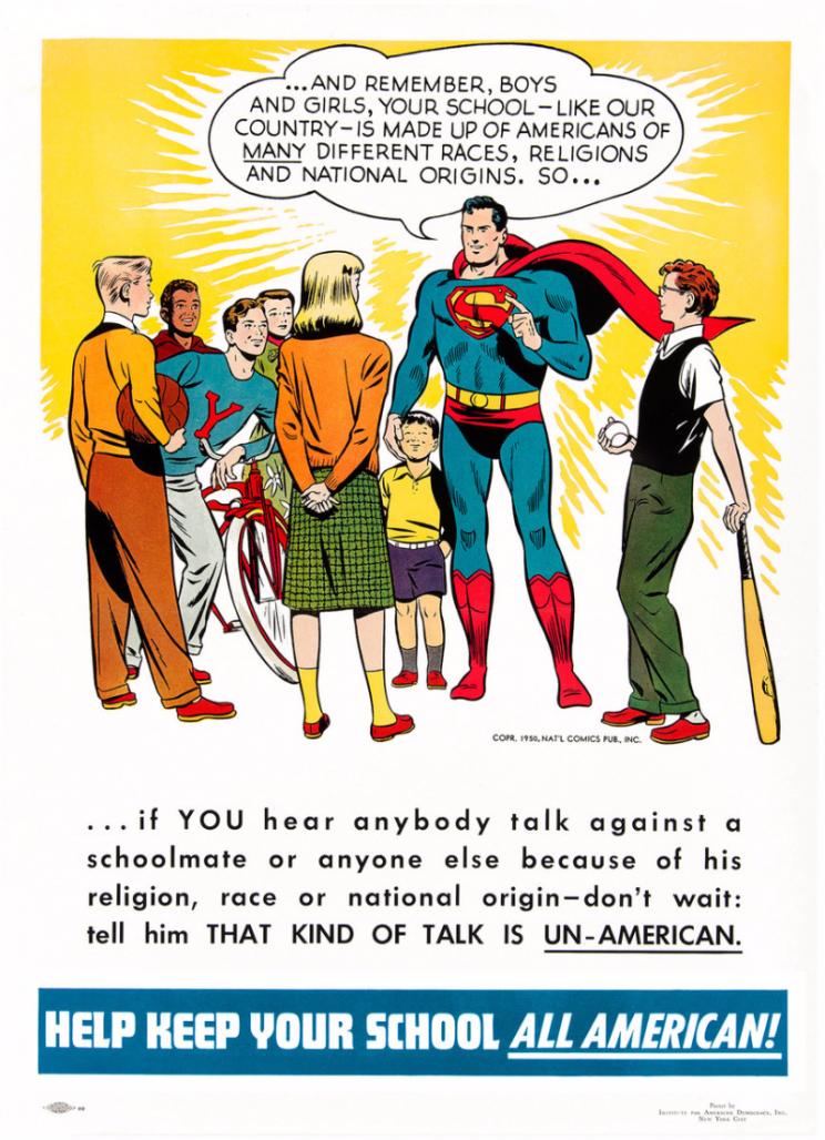 Superman Smashes the Klan