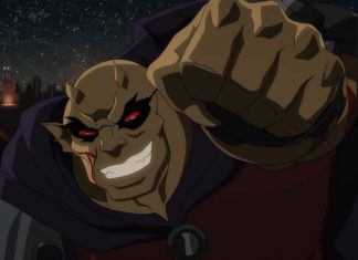 Drunk Etrigan fights ninjas in JL DARK: APOKOLIPS WAR clip