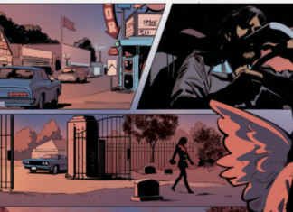 Chip Mosher’s neo-noir comic BLACKING OUT funded its Kickstarter in 8 minutes flat blacking out