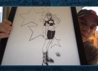 Geoff Johns reveals never-before-seen Mike Wieringo STARGIRL art