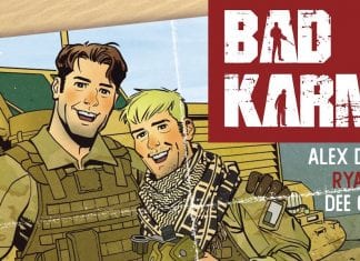 Panel Syndicate’s BAD KARMA is a different kind of military story bad karma