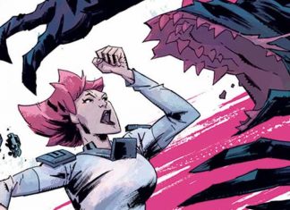 Jason Howard’s BIG GIRLS is the Venn diagram of kaiju, JOHN WICK, and 300-foot-tall women big girls