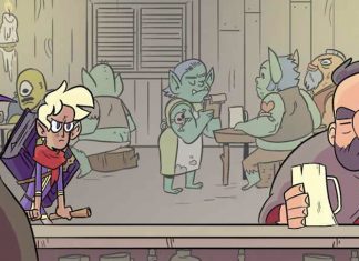 A YEAR OF FREE COMICS: Follow the comedic adventures of Basri and Hector in ELF & WARRIOR Elf & Warrior