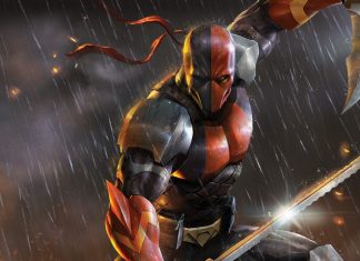 Slade Wilson finds a reason to work for free in DEATHSTROKE: KNIGHTS & DRAGONS animated film Deathstroke Knights & Dragons