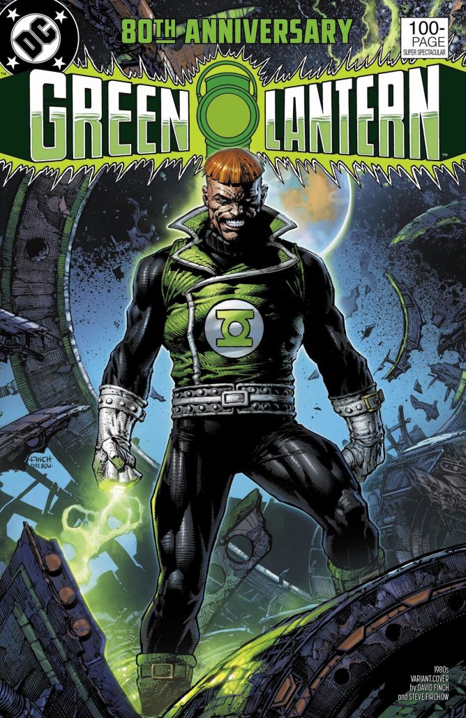 Green Lantern 80th Anniversary Guy Cover