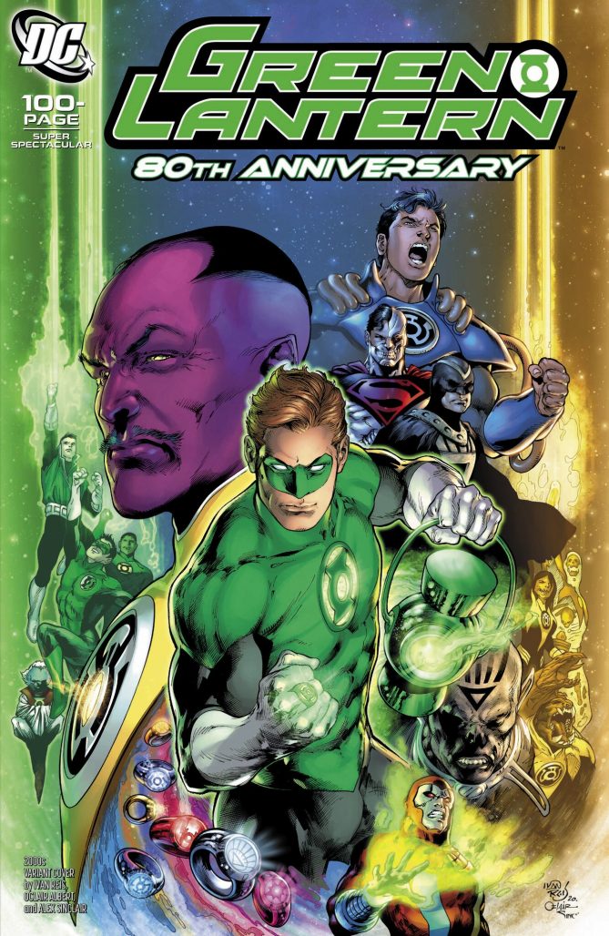 Green Lantern 80th Anniversary 2000s Cover
