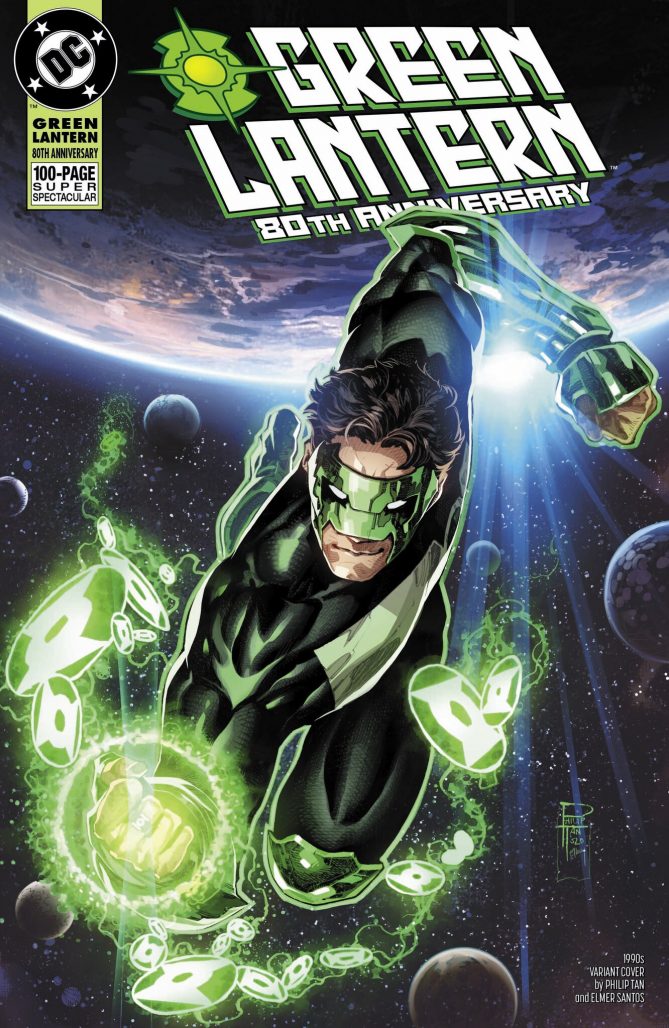 Green Lantern 80th Anniversary Kyle Cover