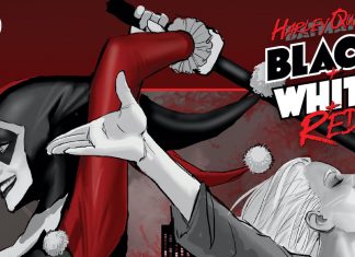 DC unveils creators for second half of HARLEY QUINN: BLACK + WHITE + RED Harley Quinn: Black + White + Red