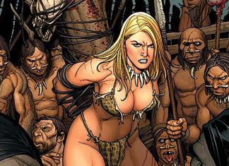 EXCLUSIVE PREVIEW: Read the entire first chapter of FRANK CHO’S JUNGLE GIRL COMPLETE OMNIBUS here Frank Cho's Jungle Girl