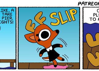 INTERVIEW: Olive Brinker on her newly-syndicated webcomic RAE THE DOE, comedy, and plushes