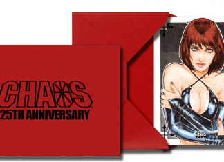 Dynamite launches super fast Chaos! sketch card Kickstarter Chaos